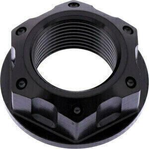 Dado perno ruota M22x1.5 inox nero
