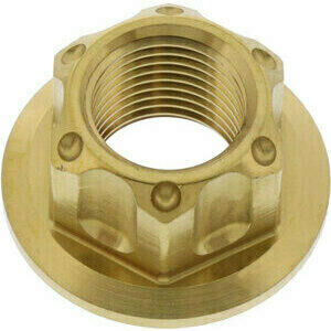 Dado perno ruota M16x1.5 inox oro