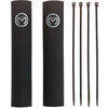 Protecciones tubo horquilla Moose Racing 32-43mm corto par negro - Fotos 2