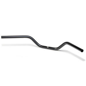 Manubrio 1'' LSL Flat Track con incavi nero