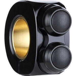 Pulsantiera 22mm/1'' Motogadget M-Switch Basic 2 Push Button nero