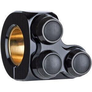 Pulsantiera 22mm/1\'\' Motogadget M-Switch Basic 3 Push Button nero sinistro