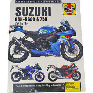 Manuale di officina per Suzuki GSX-R 600-750 '06-'16