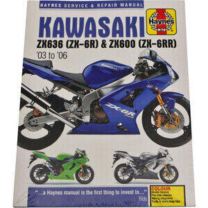Manuale di officina per Kawasaki ZX-6R '03-'06