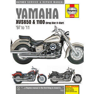 Manuale di officina per Yamaha XVS 650/1100