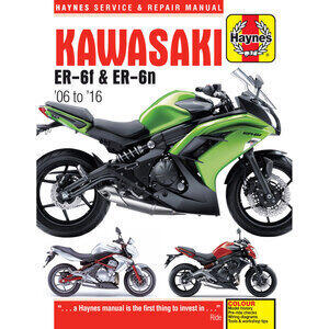 Manuale di officina per Kawasaki ER-6