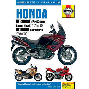 Manuale di officina per Honda VTR 1000 Fire Storm