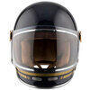 Casco moto integrale By City Roadster II carbonio blu - Foto 8