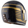 Casco moto integrale By City Roadster II carbonio blu - Foto 6