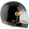 Casco moto integrale By City Roadster II nero/oro - Foto 6