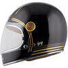 Casco moto integrale By City Roadster II nero/oro - Foto 4