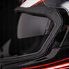 Casco moto integrale Icon Airflite Raceflite nero/bianco/rosso - Foto 4