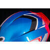 Casco moto integrale Icon Airflite Ultrabolt bianco/blu/nero/rosso - Foto 10