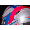 Casco moto integrale Icon Airflite Ultrabolt bianco/blu/nero/rosso - Foto 8