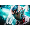 Casco moto integrale Icon Airflite Ultrabolt bianco/blu/nero/rosso - Foto 2