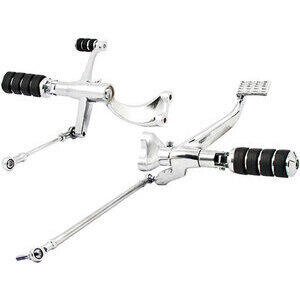 Kit pedane avanzate per Harley-Davidson Sportster '04-'13 cromo