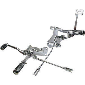 Kit pedane avanzate per Harley-Davidson Sportster '91-'03 cromo
