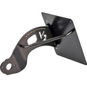 Portatarga per Suzuki VS Intruder laterale Genscher V2-MultiPlate nero