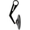 Specchietto retrovisore bar-end Highsider Montana-Blast nero - Foto 3