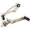 Leva comando pedane per BMW R 1200 GS '13- kit Gilles Tooling grigio