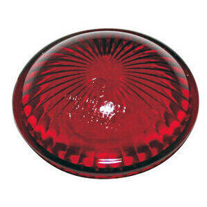 Lente di ricambio fanalino posteriore led Bates rossa
