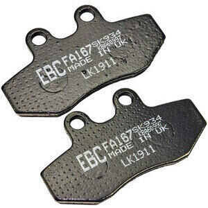 Plaquettes de frein EBC Brakes FA167