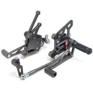 Kit pedane arretrate per BMW S 1000 R '17- LSL 2Slide nero