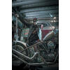 Gilet 13 1/2 Blood Moon pelle nero - Foto 4