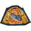 Gilet 13 1/2 Blood Moon pelle nero - Foto 2