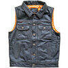 Gilet 13 1/2 Blood Moon pelle nero
