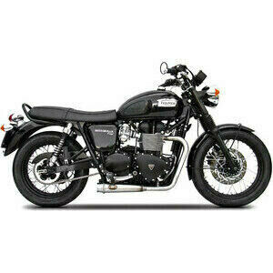 Impianto di scarico per Triumph Bonneville 800 -\'07 Zard 2 in 2