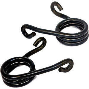 Seat spring scissor 6.5mm black pair