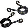 Molla sella a forbice 6.5mm nero coppia