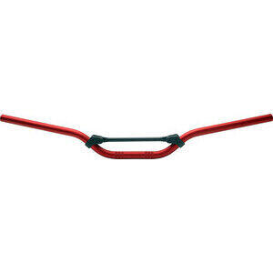 Manubrio 22mm Tommaselli Trial piega media alluminio rosso