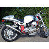 Finale di scarico per Moto Guzzi V 11 Mistral conico satinato coppia - Foto 2