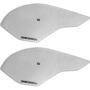 Fuel tank knee pads Triumph Street Triple \'13- transparent pair