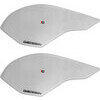Paraginocchia serbatoio per Triumph Street Triple '13- trasparente coppia