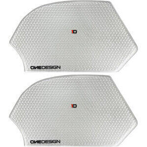 Paraginocchia serbatoio per Suzuki GSX-R 750 '11- trasparente coppia
