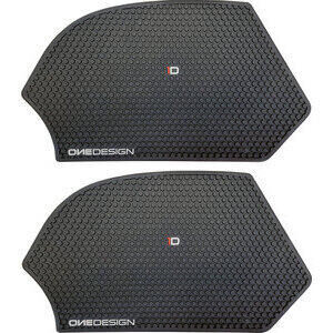 Fuel tank knee pads Suzuki GSX-R 750 \'11- black pair