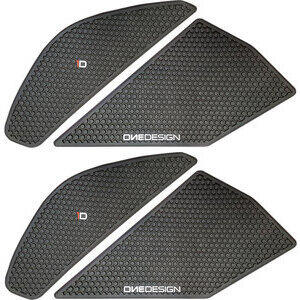 Paraginocchia serbatoio per Kawasaki ZX-10 R '11- nero coppia