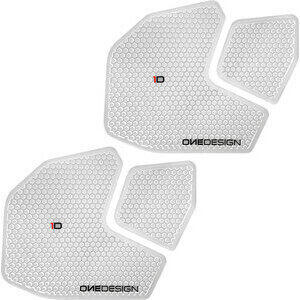 Paraginocchia serbatoio per Yamaha MT-09 trasparente coppia