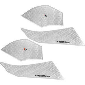 Paraginocchia serbatoio per Ducati Multistrada 1200 '15- trasparente coppia