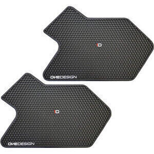 Fuel tank knee pads BMW R 1200 GS Adventure LC black pair