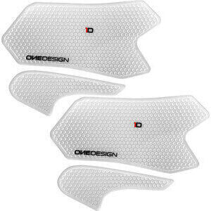 Fuel tank knee pads Ducati Panigale transparent pair