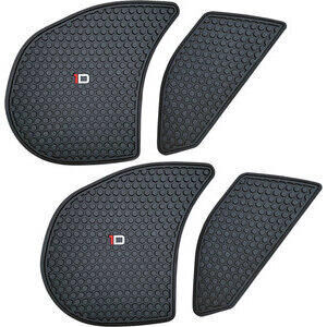 Fuel tank knee pads Ducati Panigale V4 black pair
