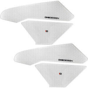 Fuel tank knee pads Honda CBR 1000 RR \'17- transparent pair