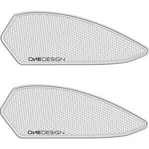 Fuel tank knee pads BMW S 1000 RR \'19- transparent pair