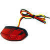 Fanalino posteriore led Koso Oval rosso - Foto 3