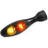 Freccia led Kellermann Micro 1000 DF con fanalino posteriore nero fumè