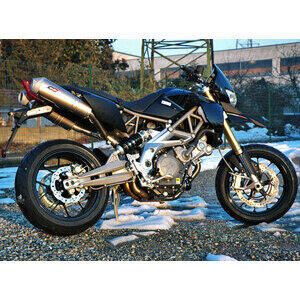 Finale di scarico per Aprilia Dorsoduro 750 QD Exhaust Magnum Tr-Cono coppia